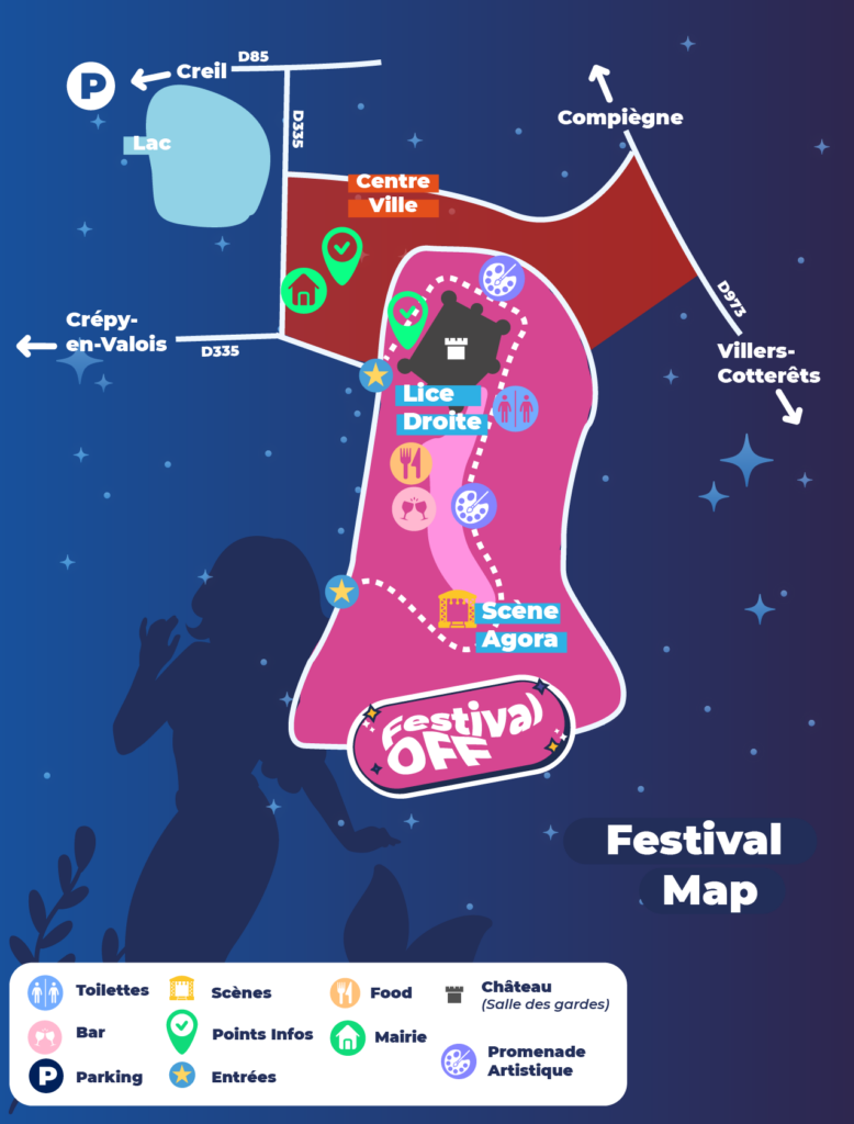 Carte du Festival OFF